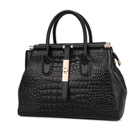 Sac à main en cuir façon croco Renata