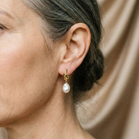 Boucles d'oreilles Baroques Dorées