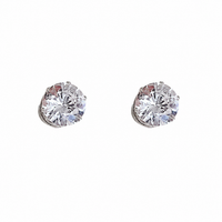 Casilda - Clips d'Oreille Chic Or Blanc