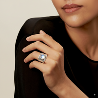 Reyes - Bague Boho Pierre de Lune