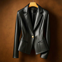 Blazer en cuir Elena