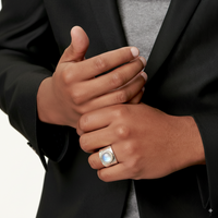Reyes - Bague Boho Pierre de Lune