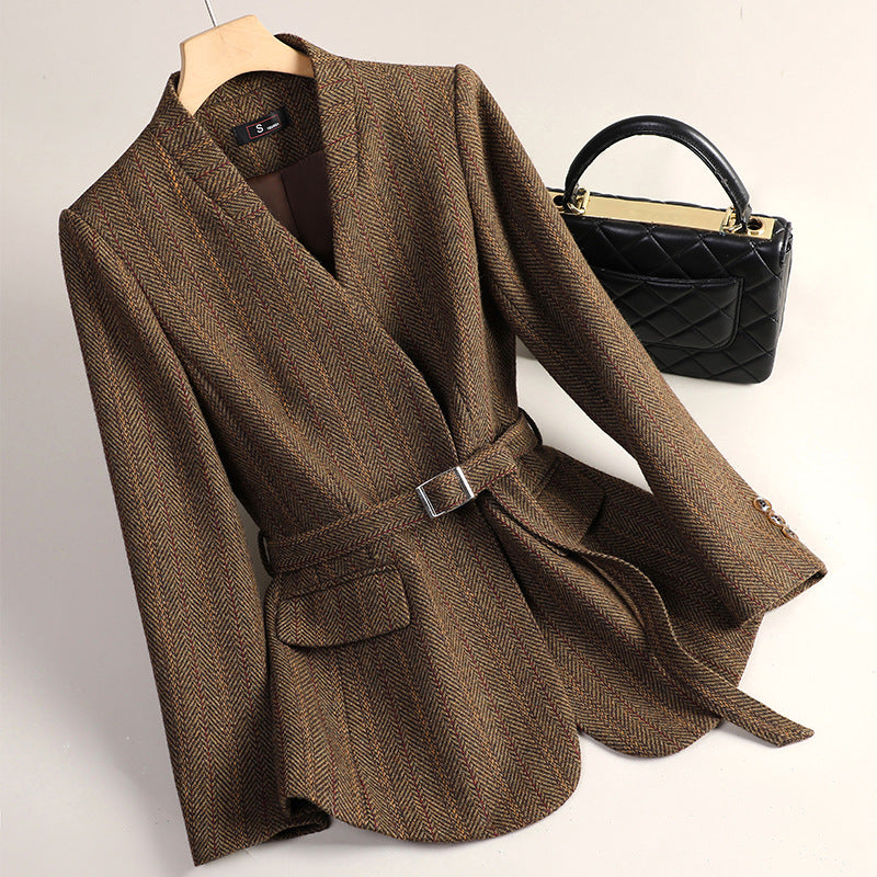 Veste ceinturée Celina