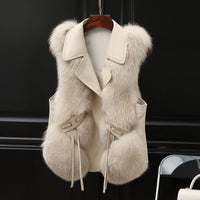 Gilet en fausse fourrure Valentina