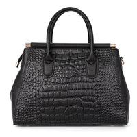 Sac à main en cuir façon croco Renata