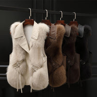 Gilet en fausse fourrure Valentina