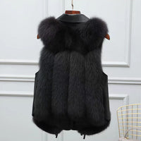 Gilet en fausse fourrure Valentina