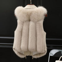 Gilet en fausse fourrure Valentina