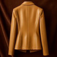 Blazer en cuir Elena