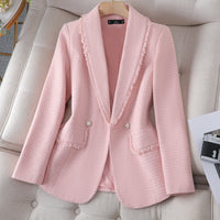 Blazer en tweed perlé Clarisse