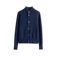 Cardigan boutonné en laine Anais