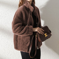 Manteau en fausse fourrure Alessia