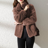 Manteau en fausse fourrure Alessia