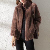 Manteau en fausse fourrure Alessia