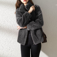 Manteau en fausse fourrure Alessia