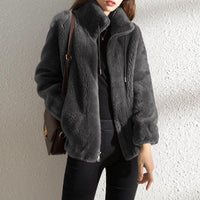 Manteau en fausse fourrure Alessia