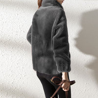Manteau en fausse fourrure Alessia