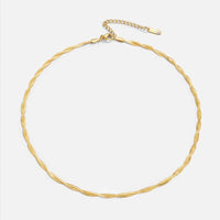 Collier Chaîne Torsadée