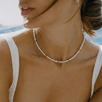 Collier ras-de-cou Perles
