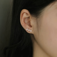 Gloria - Boucles d'Oreilles Florales Intemporelles