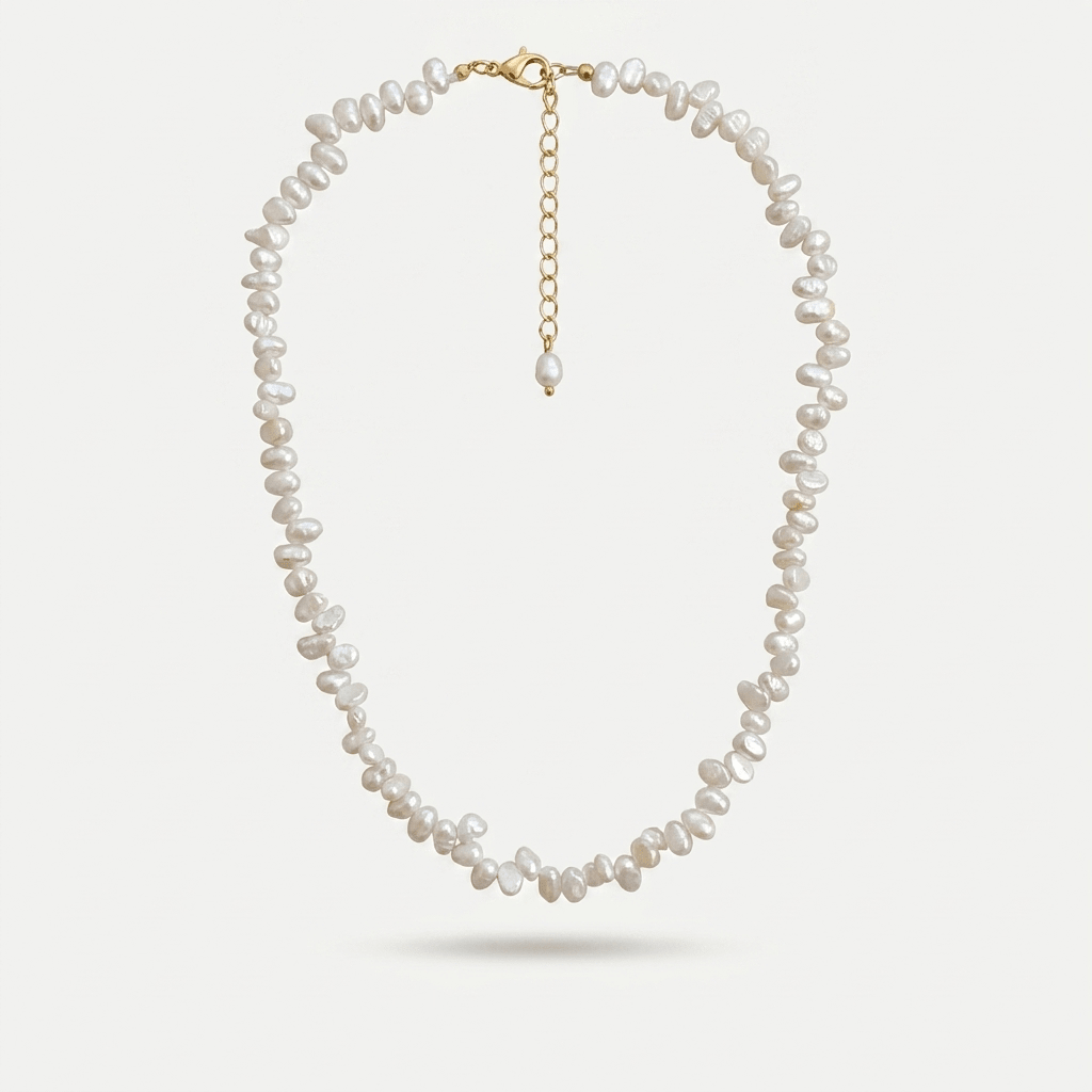 Collier ras-de-cou Perles de Mer