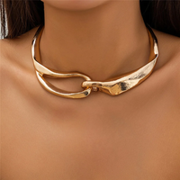 Rosario - Collier Doré Texturé Audacieux