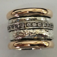 Yolanda - Bague Vintage Martelée