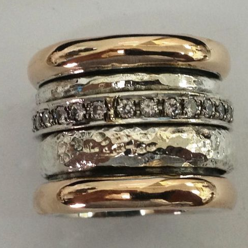 Yolanda - Bague Vintage Martelée