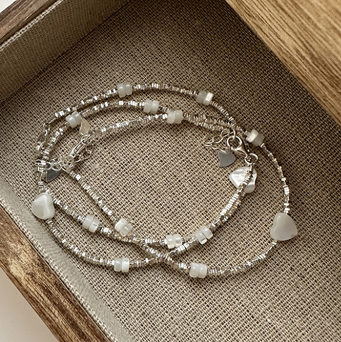 Rocío - Ensemble de Bracelets Vintage Classiques à Perles