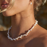 Collier ras-de-cou Perles de Mer