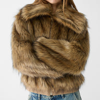 Veste en fausse fourrure Isabella