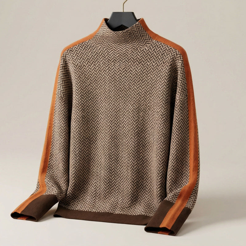 Pull en maille chevrons Giulia