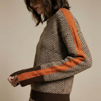 Pull en maille chevrons Giulia