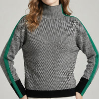 Pull en maille chevrons Giulia