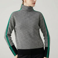 Pull en maille chevrons Giulia