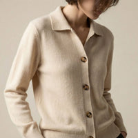 Cardigan boutonné en maille Teresa
