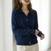 Cardigan boutonné en maille Teresa