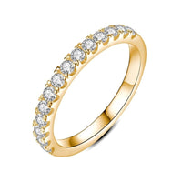 Diamond Embrace - Bague Dorée